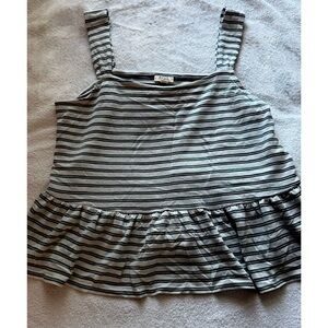 Ruffle Hem Tank Top